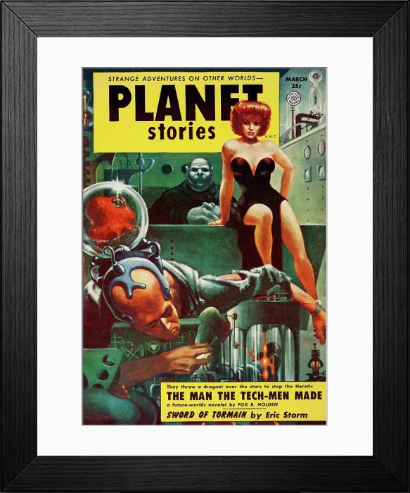 Framed Print : The Man the Tech-Men Made Framed Print : The Man the Tech-Men Made