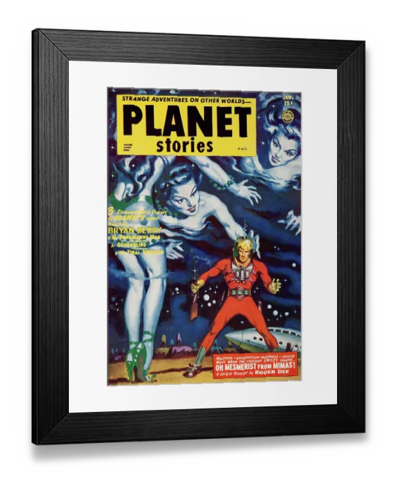 Framed Print : Oh Mesmerists from Mimas!