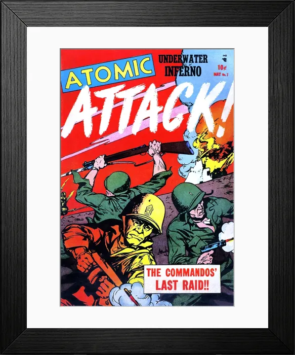Framed Print : The Commandos Last Raid