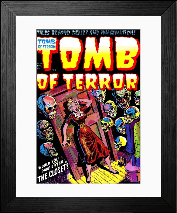 Framed Print : Tomb of Terror #11 Framed Print : Tomb of Terror #11