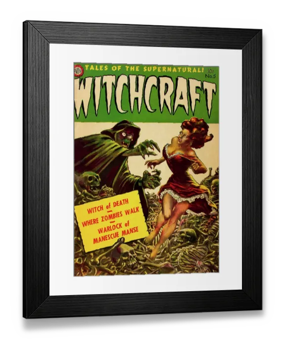 Framed Print : Witchcraft #5 Framed Print : Witchcraft #5
