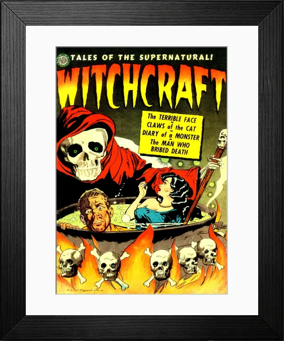 Framed Print : Witchcraft #4