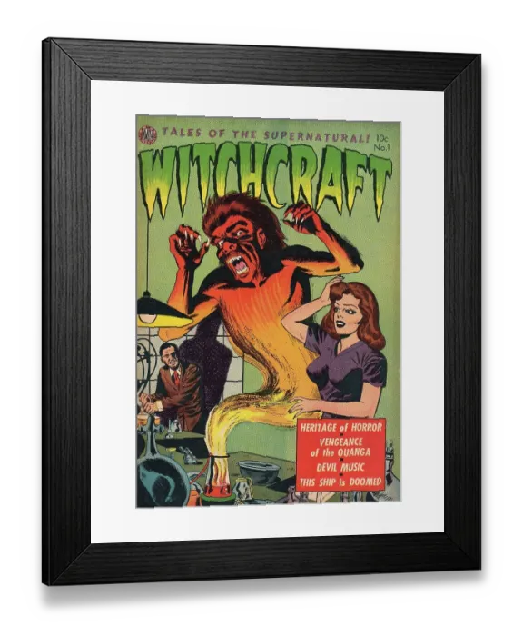 Framed Print : Witchcraft #1 Framed Print : Witchcraft #1
