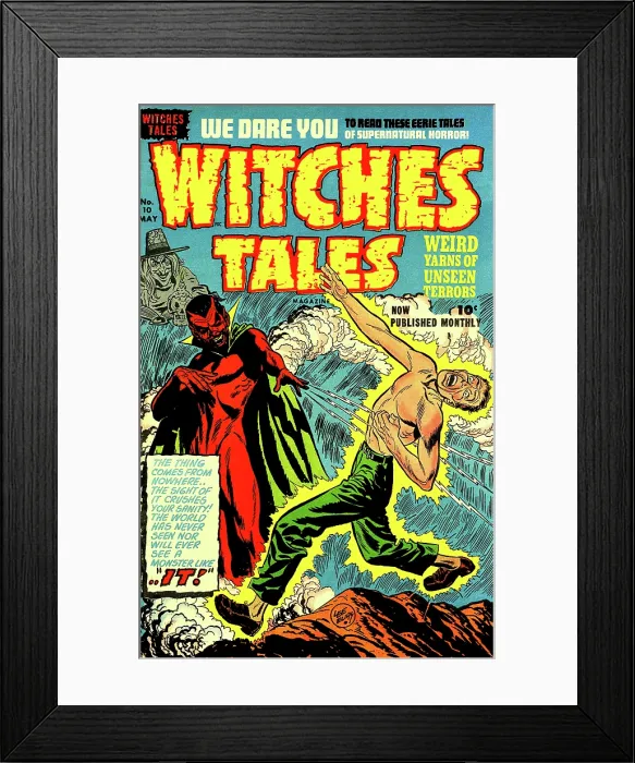 Framed Print : Witches Tales #10...It! Framed Print : Witches Tales #10...It!