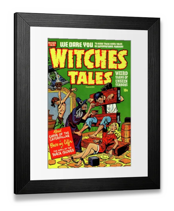 Framed Print : Witches Tales #5 Framed Print : Witches Tales #5