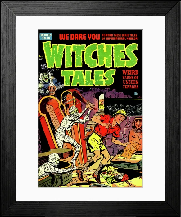 Framed Print : Witches Tales #4 Framed Print : Witches Tales #4