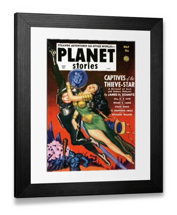 Framed Print : Captives of the Thieve-Star