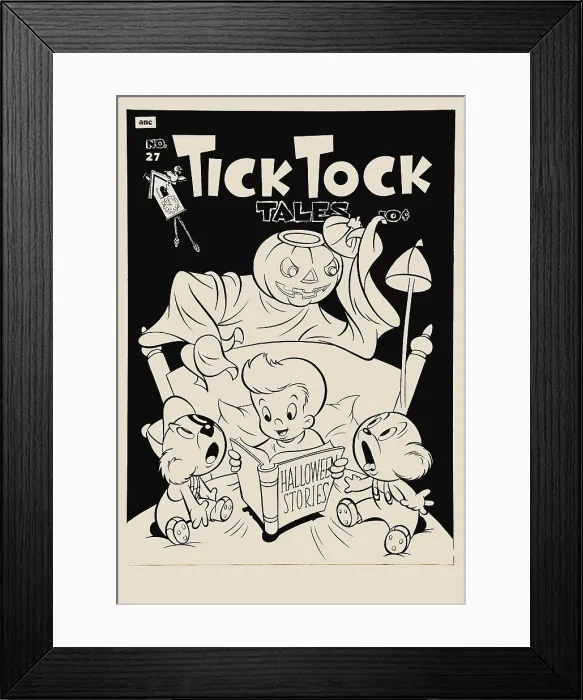 Framed Print : Tick Tock Tales #27 Framed Print : Tick Tock Tales #27