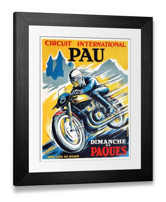 Framed Print : Circuit International Pau Framed Print : Circuit International Pau
