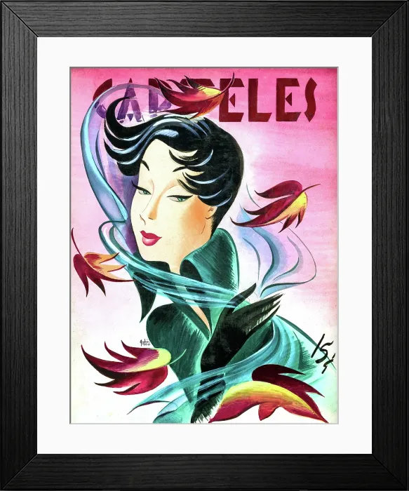 Framed Print : Carteles: Autumn is Blowing Framed Print : Carteles: Autumn is Blowing