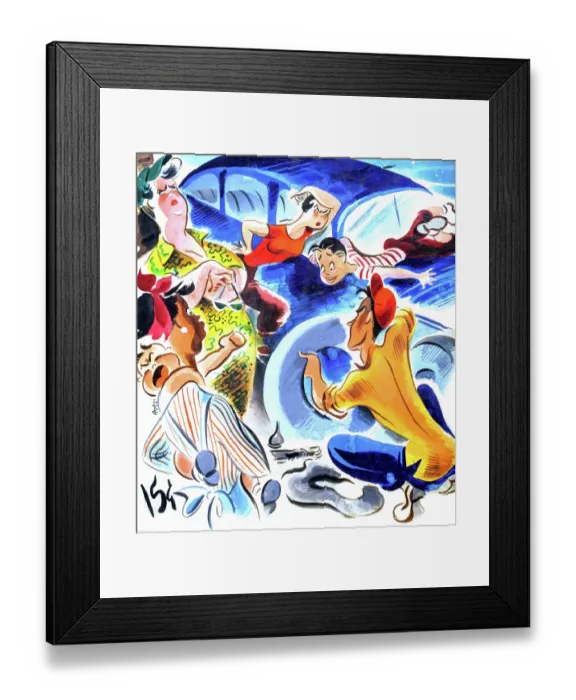 Framed Print : The Flat Vacation Framed Print : The Flat Vacation