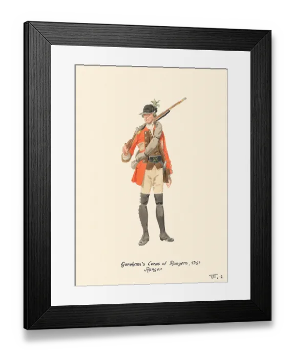 Framed Print : Goreham's Ranger 1761 Framed Print : Goreham's Ranger 1761