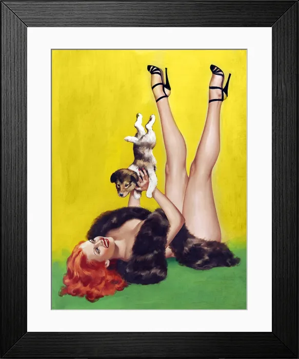 Framed Print : Puppy Love Framed Print : Puppy Love