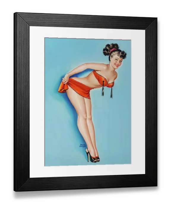 Framed Print : Tits and Tassels Framed Print : Tits and Tassels
