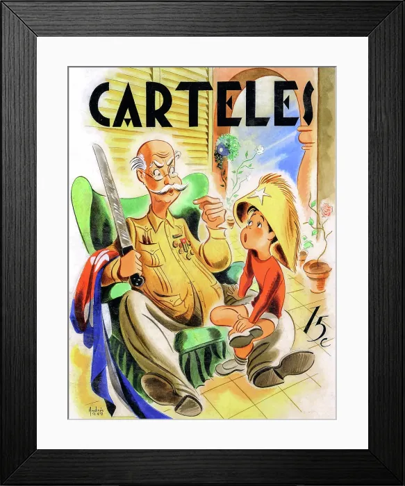 Framed Print : Carteles: When I was In the War Framed Print : Carteles: When I was In the War