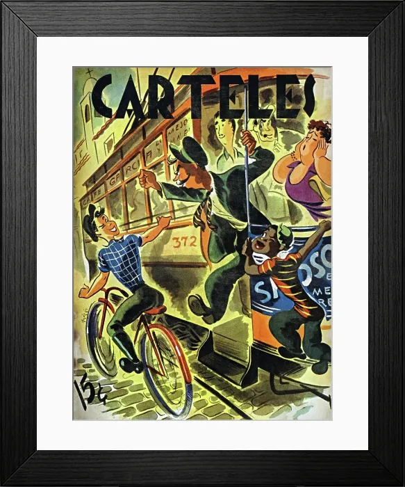 Framed Print : Carteles: Free Ride Framed Print : Carteles: Free Ride