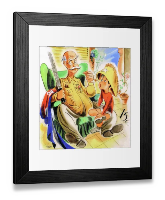 Framed Print : When I was In the War Framed Print : When I was In the War