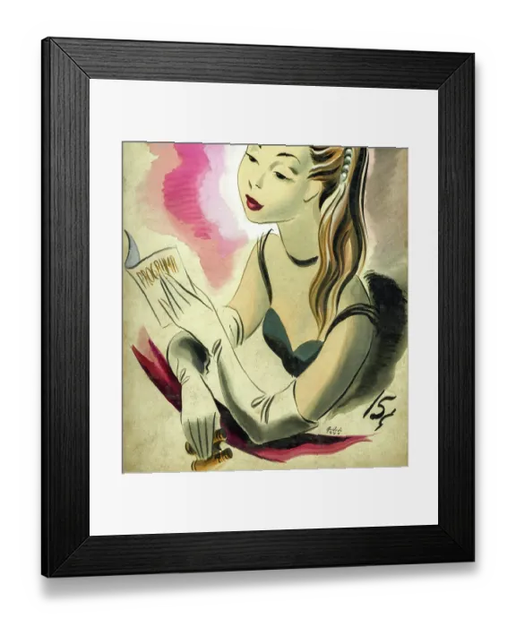 Framed Print : Tonight's Program Framed Print : Tonight's Program