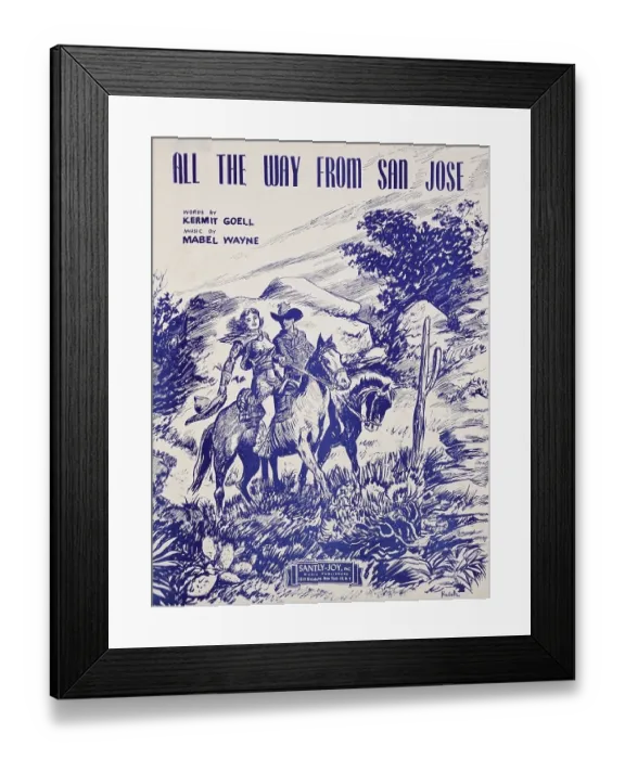 Framed Print : All the way from San Jose Framed Print : All the way from San Jose