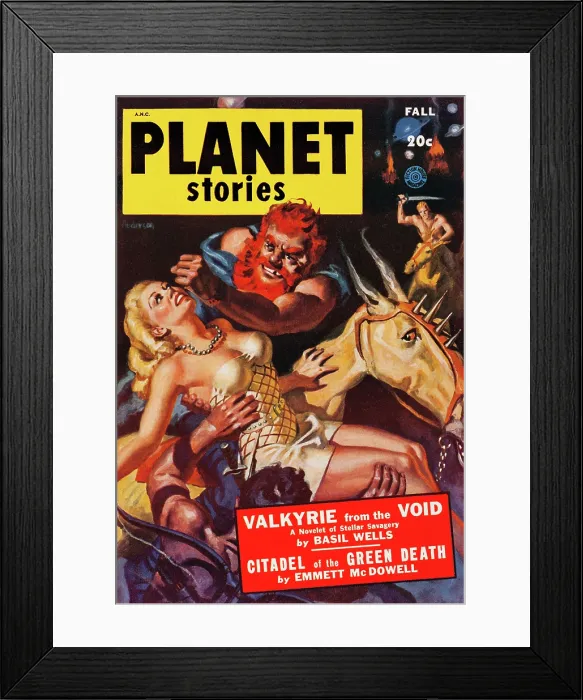 Framed Print : Valkyrie from the Void Framed Print : Valkyrie from the Void