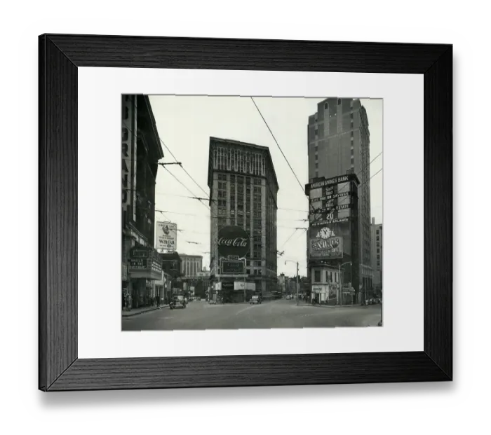 Framed Print : Coca Cola Neon Spectaculay