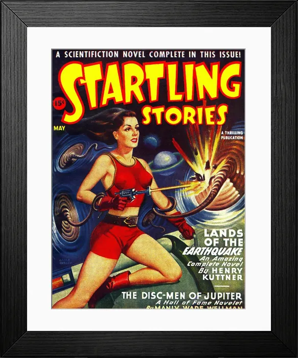 Framed Print : The Disk Men of Jupiter Framed Print : The Disk Men of Jupiter