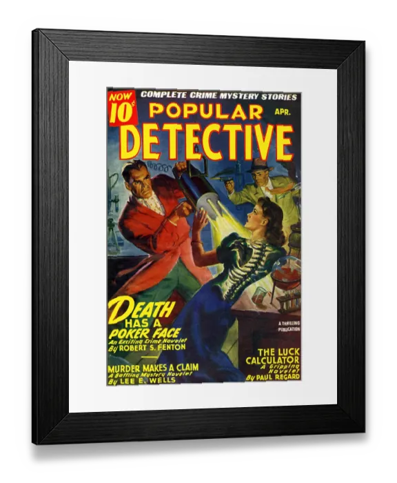 Framed Print : Death has a Poker Face Framed Print : Death has a Poker Face