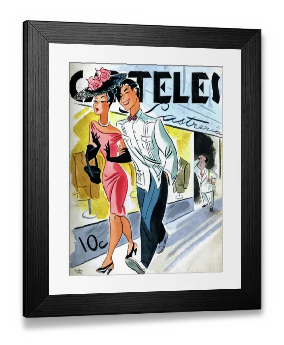 Framed Print : Carteles: No Jacket? Framed Print : Carteles: No Jacket?
