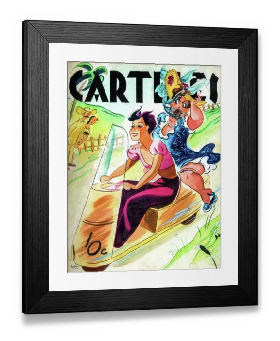 Framed Print : Carteles: A Little too fast Framed Print : Carteles: A Little too fast