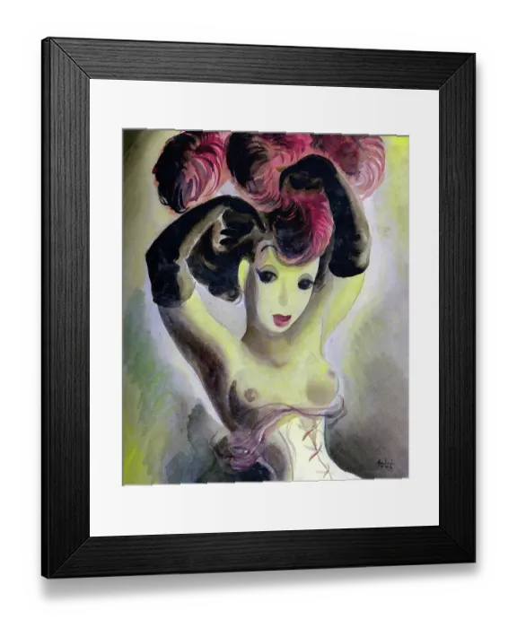 Framed Print : Ready for Burlesque Framed Print : Ready for Burlesque
