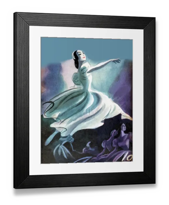 Framed Print : At the Ballet Framed Print : At the Ballet