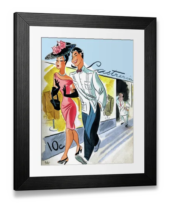 Framed Print : No Jacket?