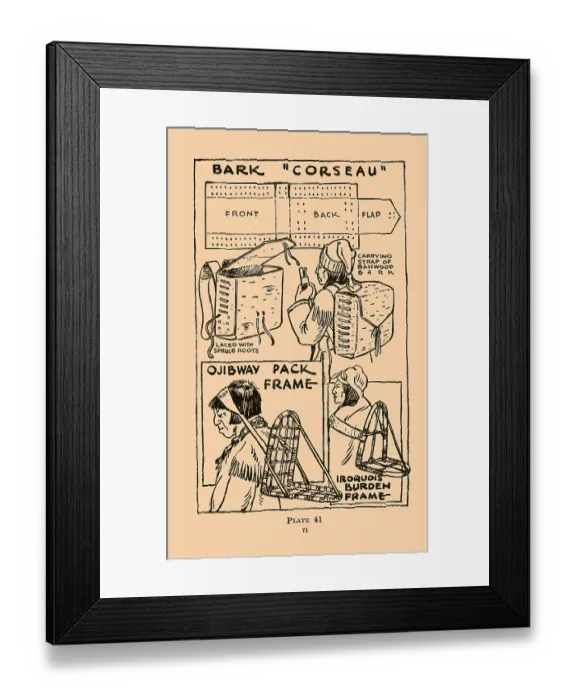 Framed Print : Bark 'Corseau Framed Print : Bark 'Corseau