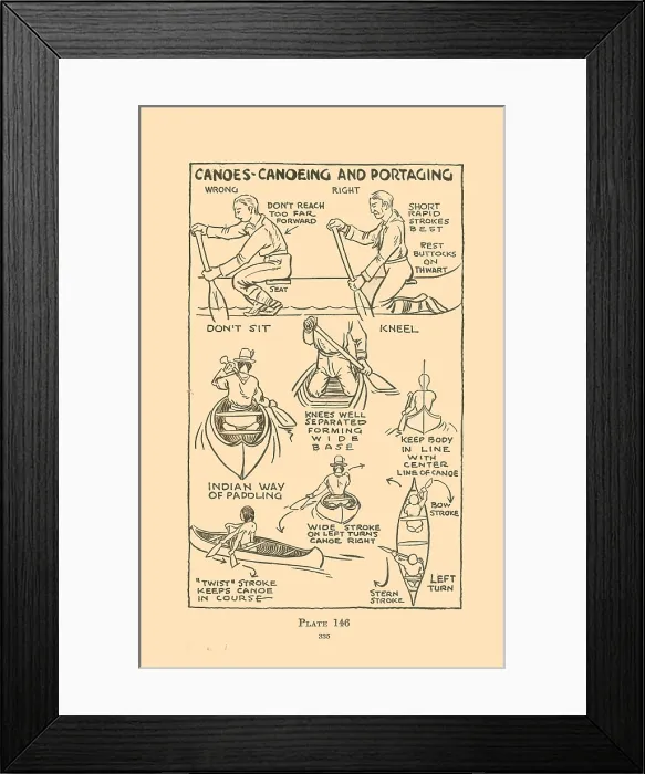 Framed Print : Canoeing and Portaging II Framed Print : Canoeing and Portaging II