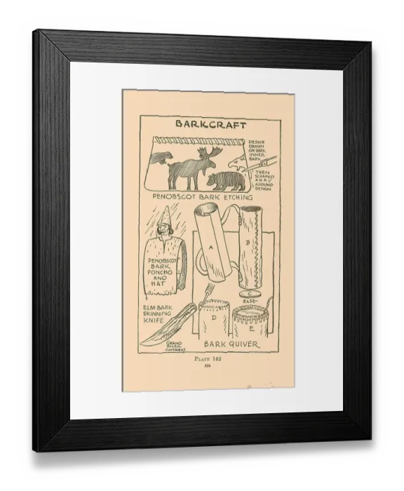 Framed Print : Barkcraft VII Framed Print : Barkcraft VII