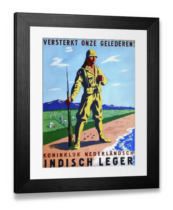 Framed Print : Versterkt onze gelederen!