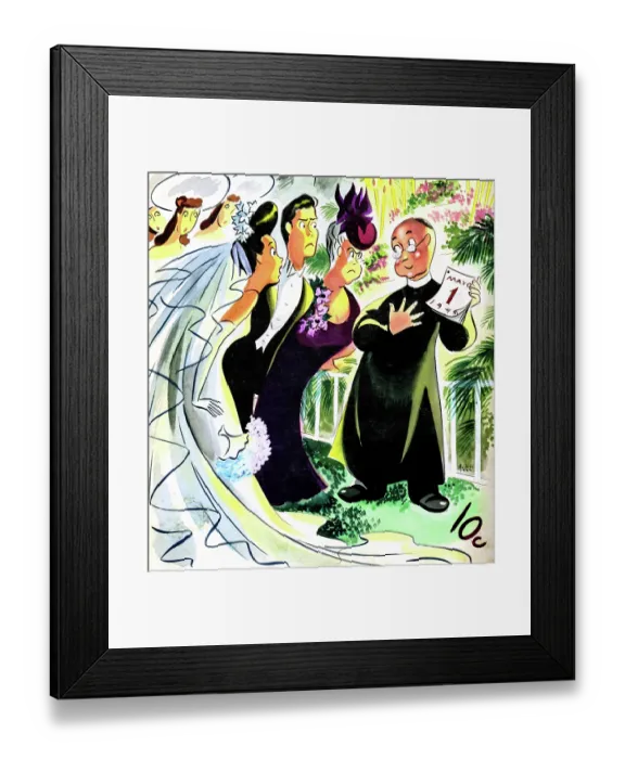 Framed Print : There's a Wedding Framed Print : There's a Wedding