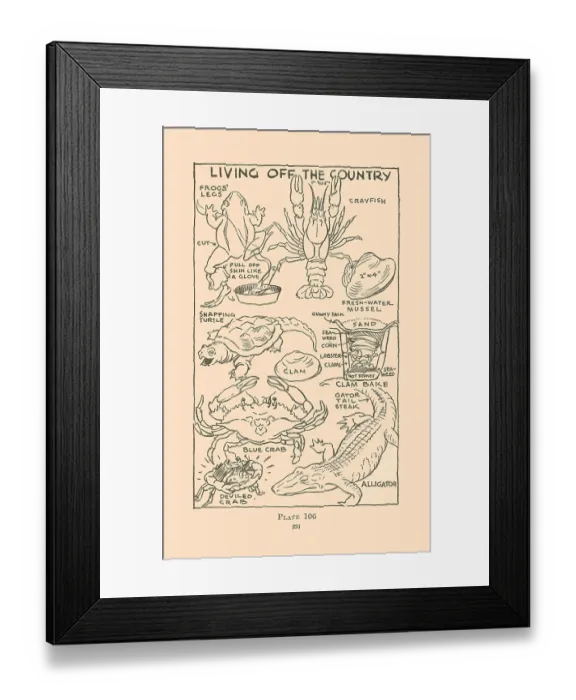 Framed Print : Living off the Country Framed Print : Living off the Country