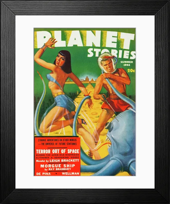 Framed Print : Terror out of Space Framed Print : Terror out of Space
