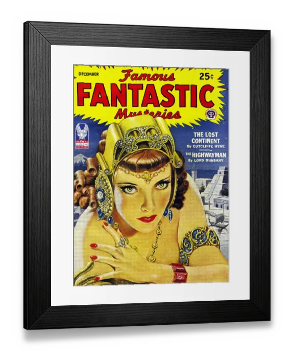 Framed Print : The Lost Continent Framed Print : The Lost Continent