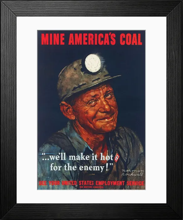 Framed Print : Mine America's Coal Framed Print : Mine America's Coal