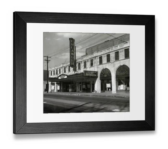 Framed Print : Erlanger Theatre