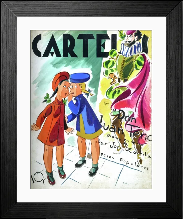 Framed Print : Carteles: A Secret Framed Print : Carteles: A Secret