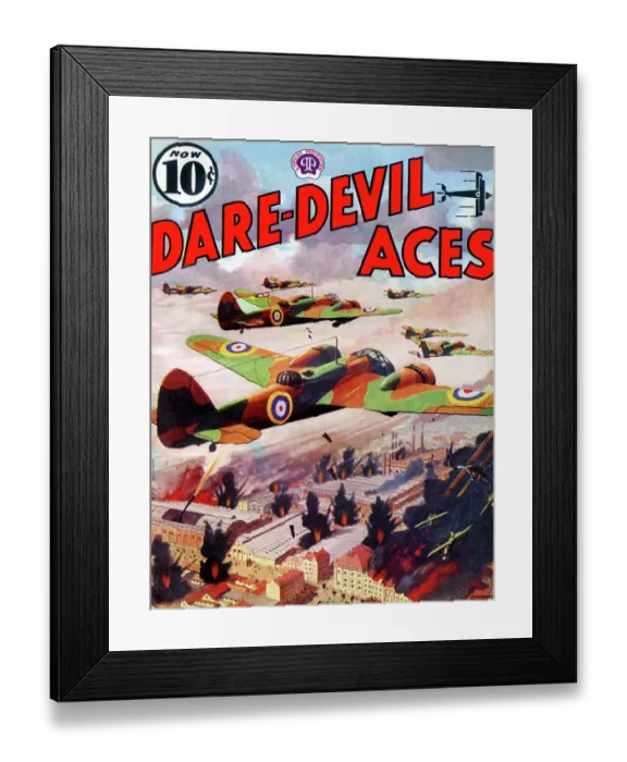 Framed Print : Britain's planes bomb the Ruhr Factories in Germany Framed Print : Britain's planes bomb the Ruhr Factories in Germany