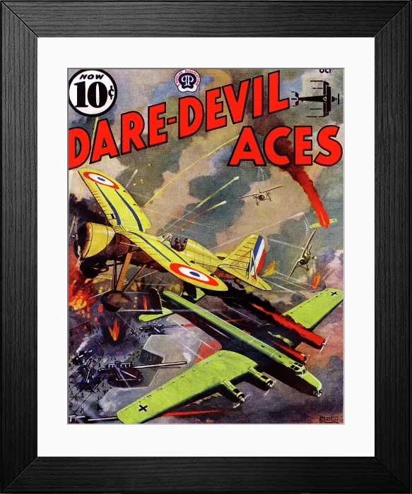 Framed Print : British attack Nazi Bombers over the Atlantic Wall Framed Print : British attack Nazi Bombers over the Atlantic Wall