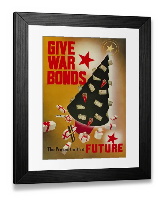 Framed Print : Give War Bonds Framed Print : Give War Bonds