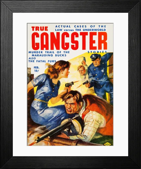 Framed Print : Murder Trial of the Marauding Bucks Framed Print : Murder Trial of the Marauding Bucks