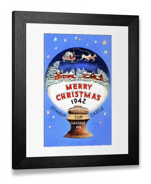 Framed Print : Stirrup-Cup Castle 1942 Framed Print : Stirrup-Cup Castle 1942