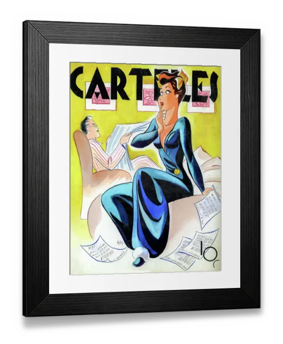 Framed Print : Carteles: The Debtor Framed Print : Carteles: The Debtor
