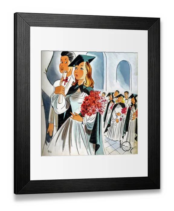 Framed Print : Graduation Honors Framed Print : Graduation Honors